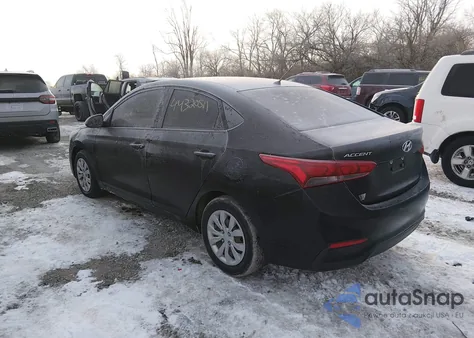 2020 Hyundai Accent Se z USA, uszkodzony, nr VIN 3KPC24A6XLE109062